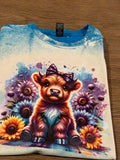 XLarge  T-shirt Purple Cow