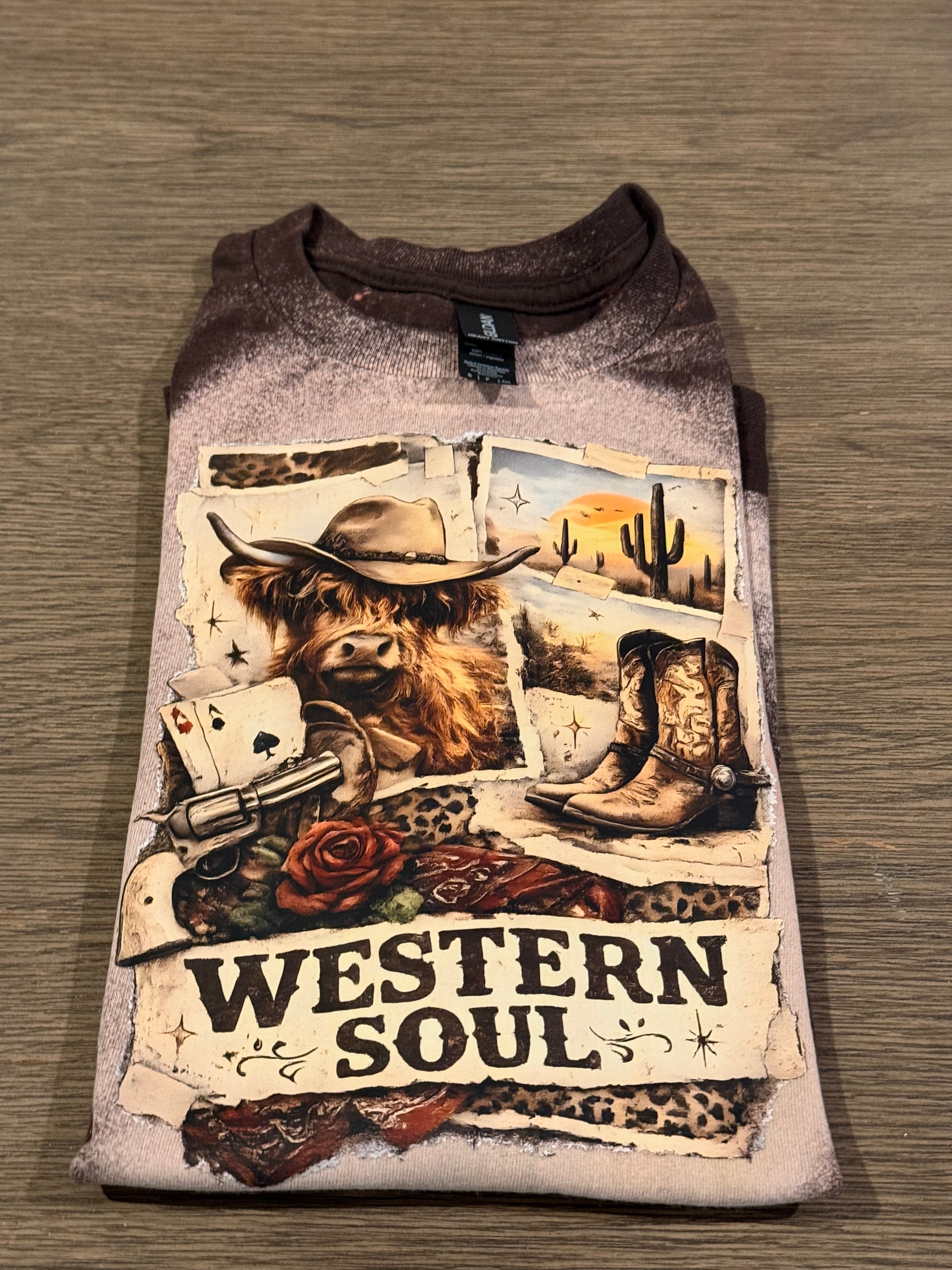 Small T-shirt Western Soul
