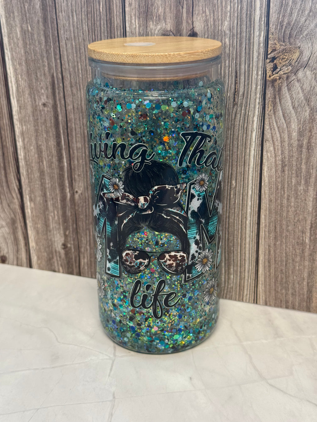 20 oz Still Glitter Living That Mom Life